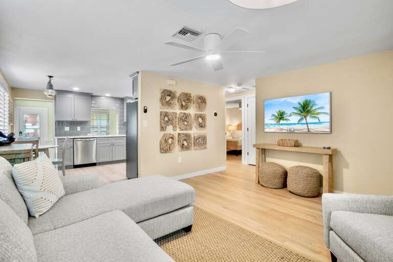 Open-Concept Living and Kitchen Space