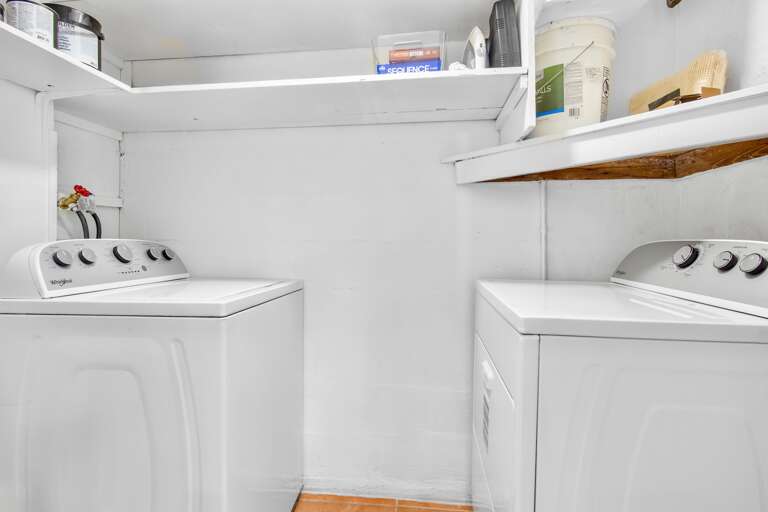 Laundry Area with Washer and Dryer
