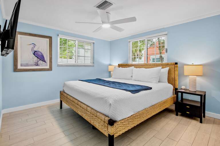 Primary Bedroom, King bed