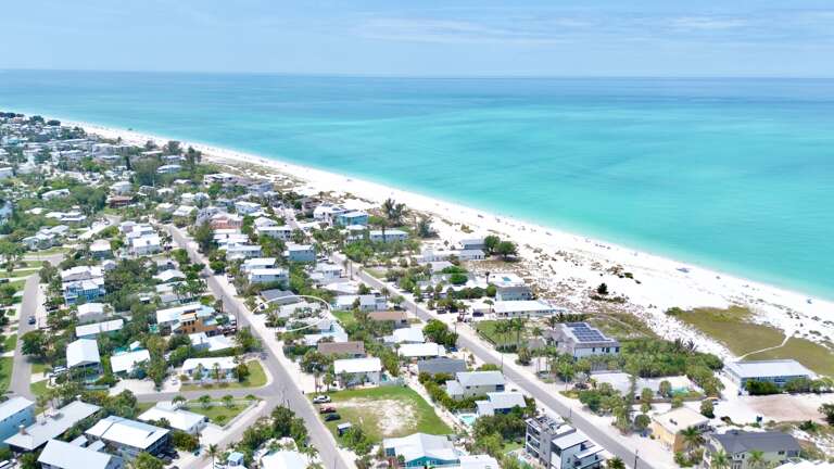 Aerial View - Turtle Crawl by Anna Maria Island Accommodations