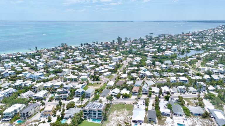 Aerial View - Turtle Crawl by Anna Maria Island Accommodations
