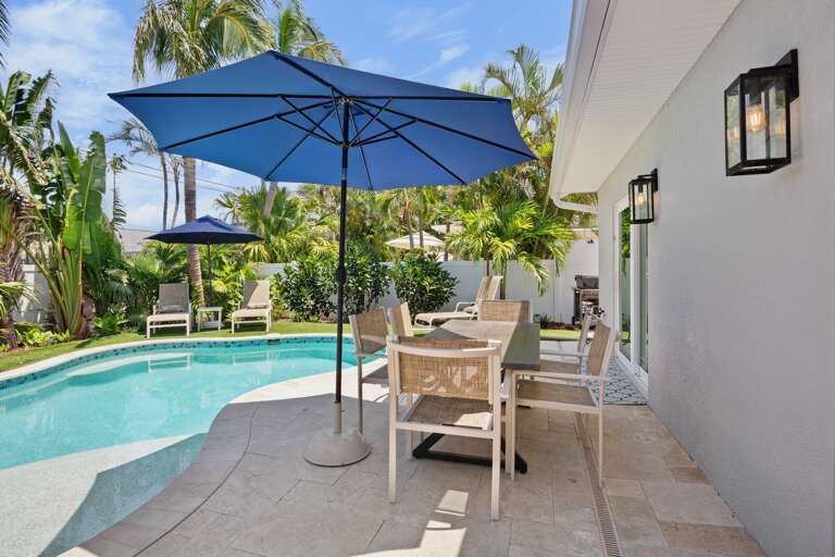 Poolside Dining