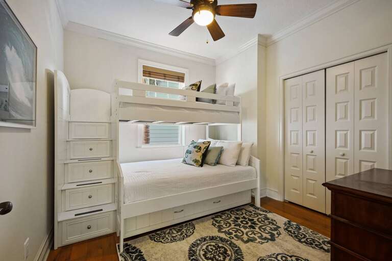 Stacked Bunk Bed Setup