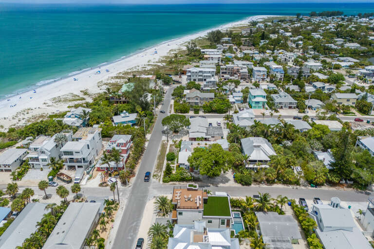 Aerial House and Land View