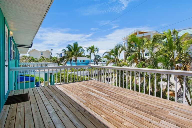 Outdoor deck perfect for relaxing