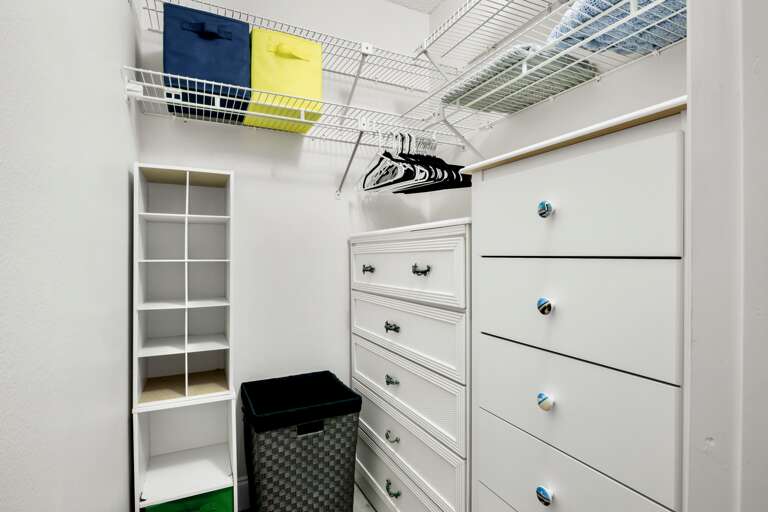 Second Bedroom, Walk-in closet