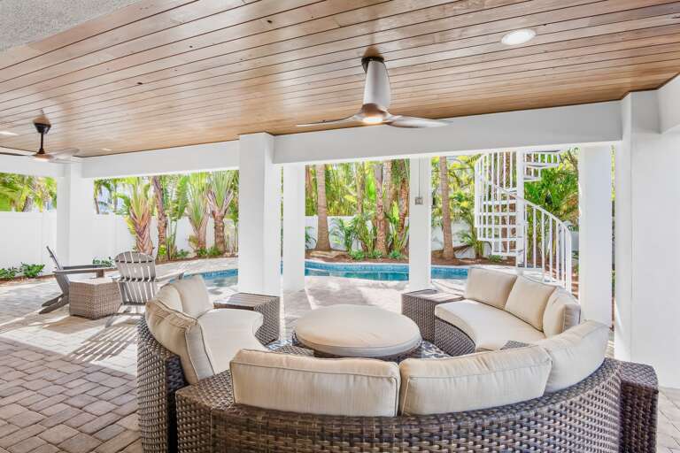 Outdoor Lounge Area