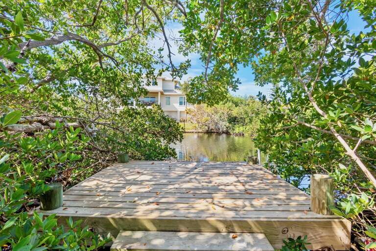 Canal Front Deck