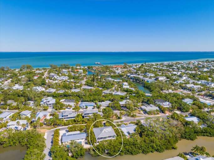 Ariel view 3 with beach