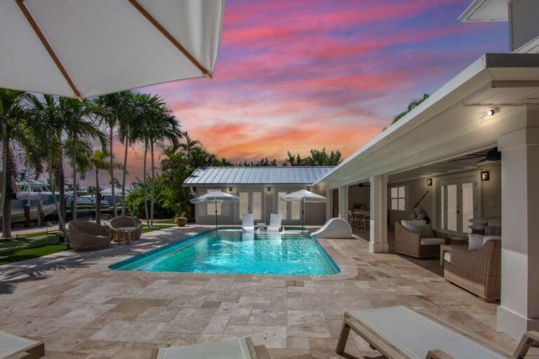 Private Pool, Sunset View