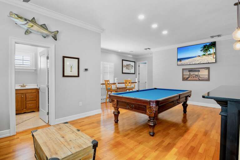 Pool Table Area