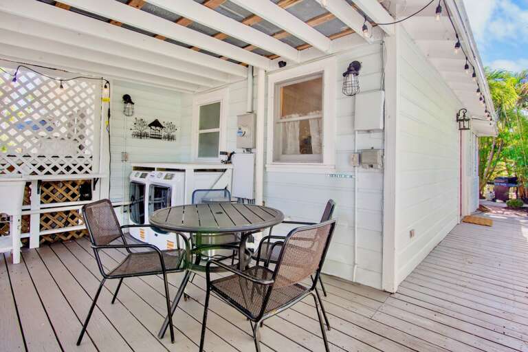 Private Patio Seating