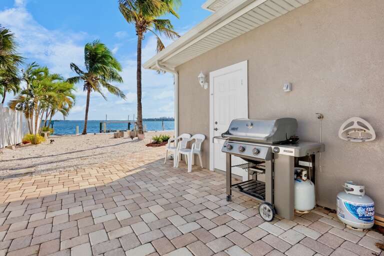 Private BBQ grill for outdoor cooking
