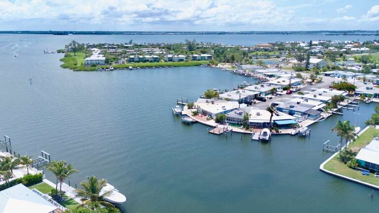 Aerial View - Delphina by Anna Maria Island Accommodations