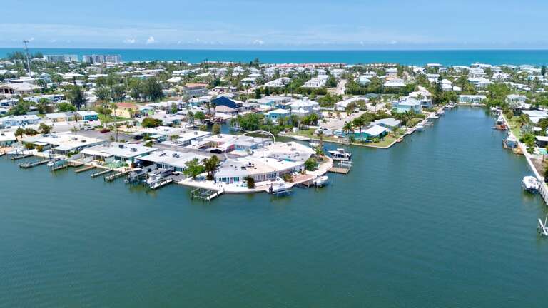 Aerial View - Delphina by Anna Maria Island Accommodations