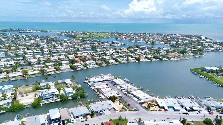 Aerial View - Delphina by Anna Maria Island Accommodations