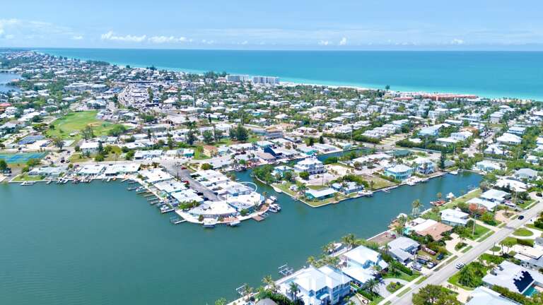Aerial View - Delphina by Anna Maria Island Accommodations