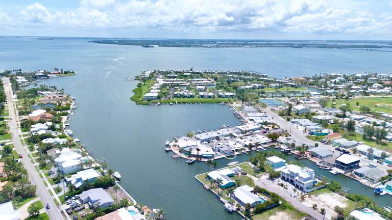 Aerial View - Delphina by Anna Maria Island Accommodations