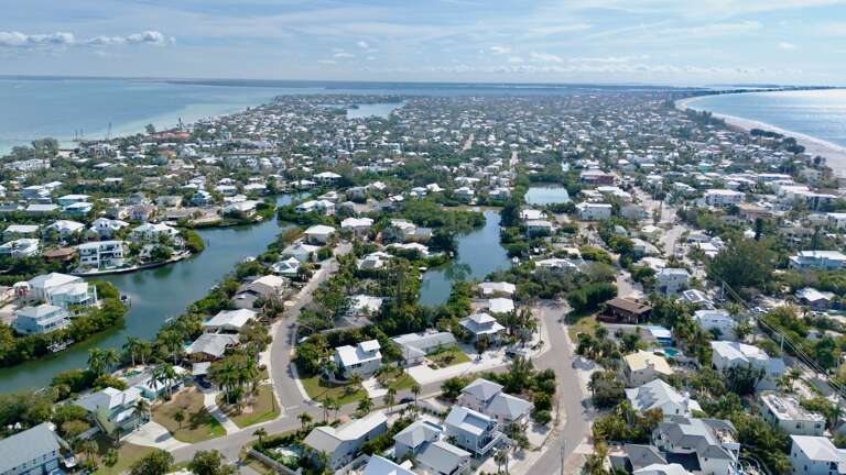 Aerial View - C-View Florida by Anna Maria Island Accommodations