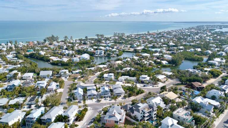 Aerial View - C-View Florida by Anna Maria Island Accommodations