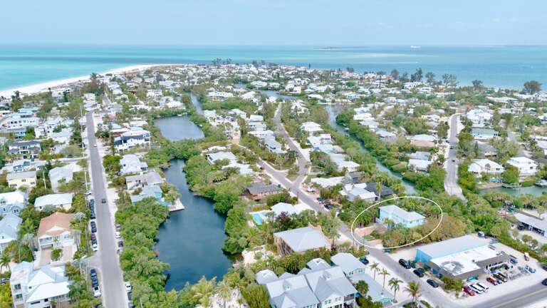 Aerial View - Mangrove Mojito by Anna Maria Island Accommodations