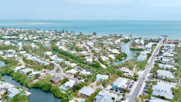 Aerial View - Mangrove Mojito by Anna Maria Island Accommodations