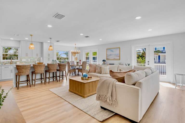 Bright Open Living Area