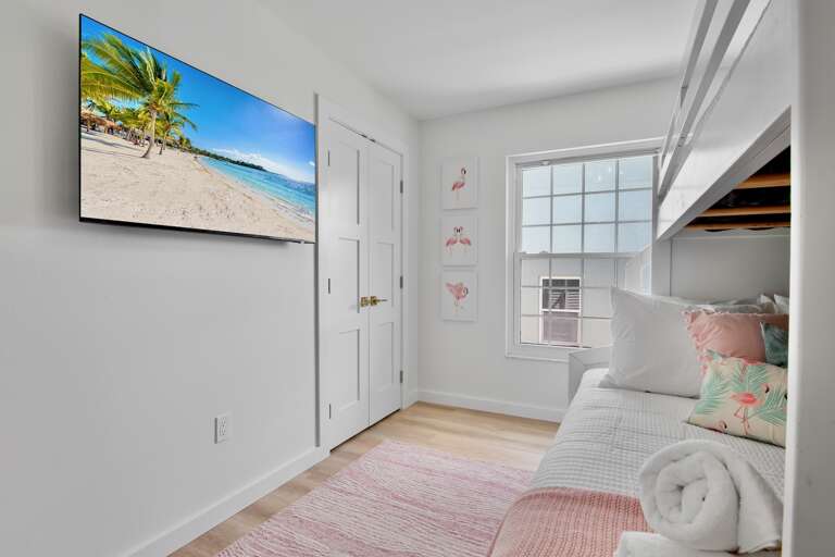 Third Bedroom, Twin-over-twin bunk with twin trundle