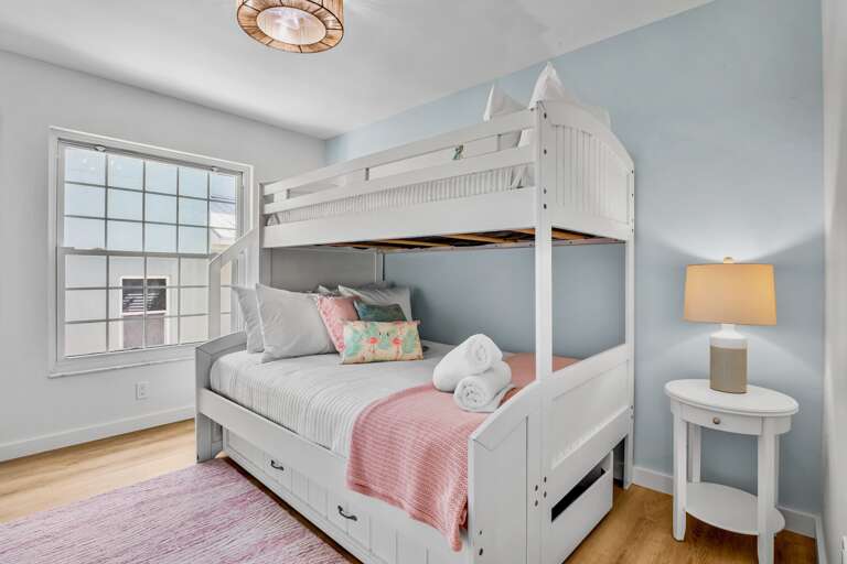 Third Bedroom, Twin-over-twin bunk with twin trundle