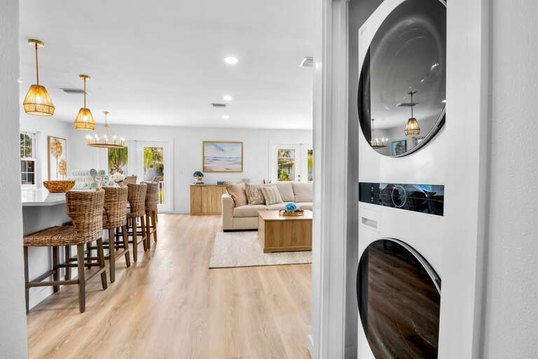 Laundry Area with Washer and Dryer