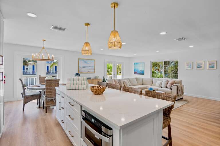 Open Kitchen with Island