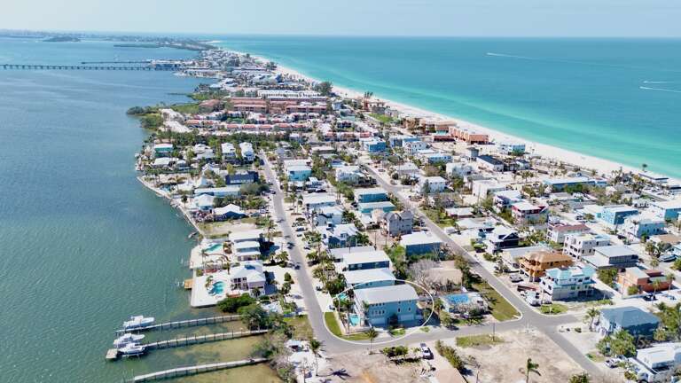 High view of location near the beach by Anna Maria Vacations