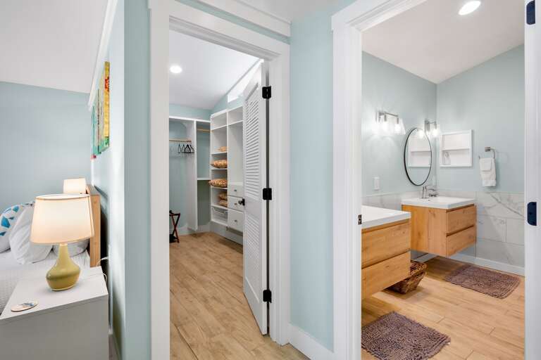 Primary Bathroom and Closet