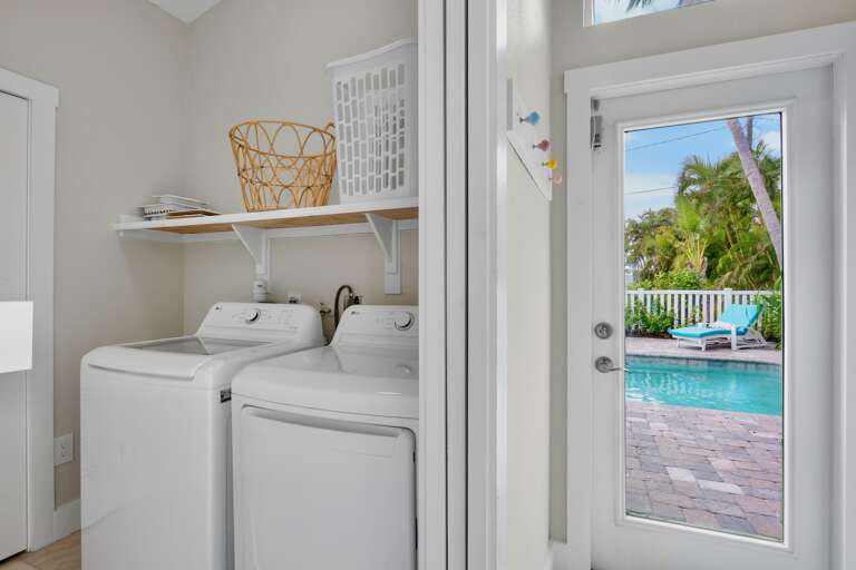 Washer and dryer