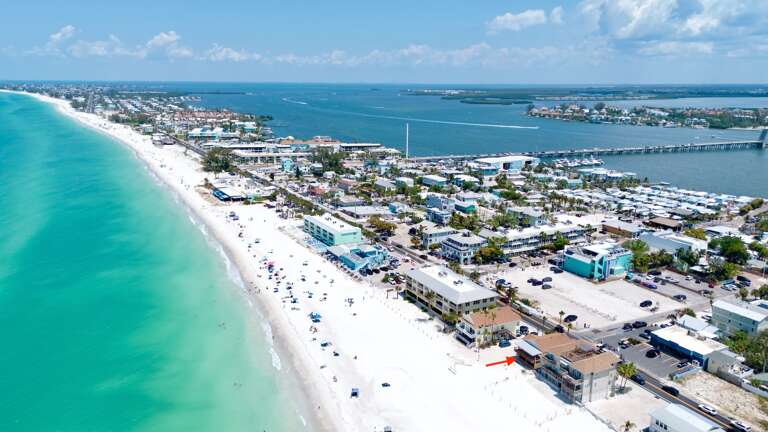 Aerial View - Capri Condo A by Anna Maria Vacations