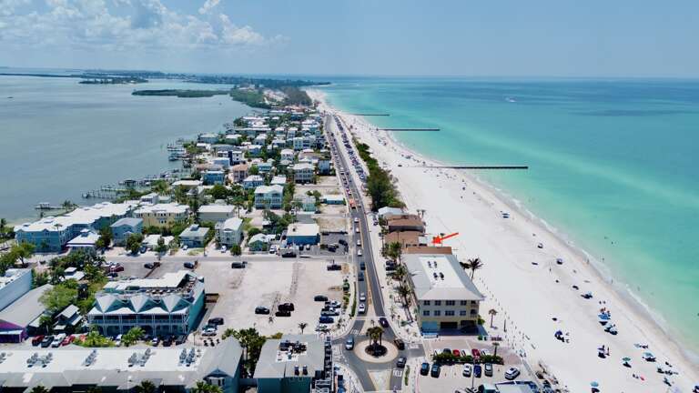 Aerial View - Capri Condo A by Anna Maria Vacations