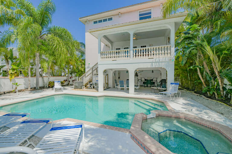 Large Pool Deck