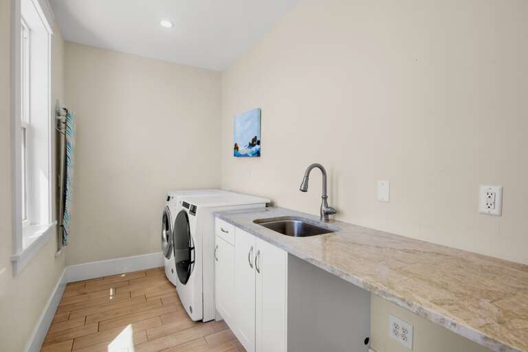Laundry area with washer and dryer