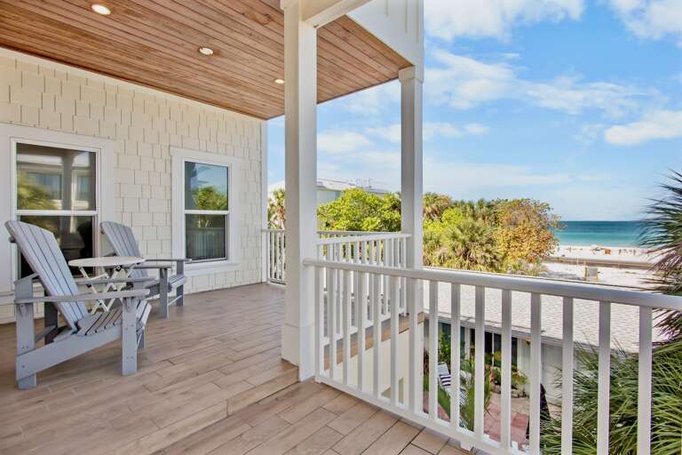 Gulf Views from Balcony