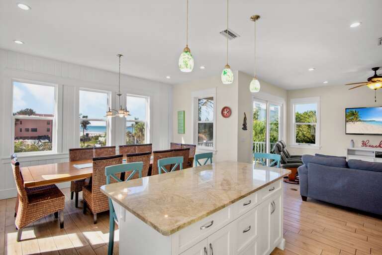 Fully Equipped Kitchen with Dining Room Access