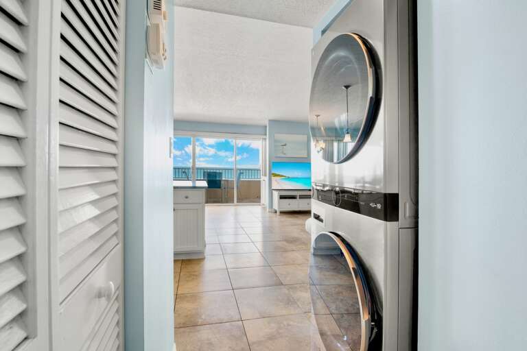 In-unit washer and dryer