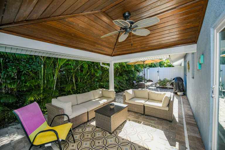 Covered Lanai - Outdoor Living Area