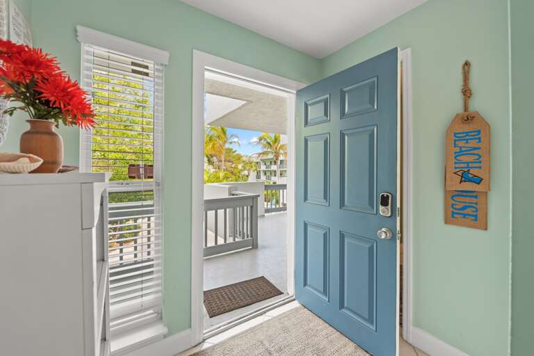 Welcoming entrance