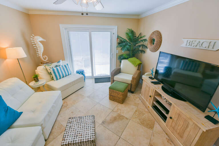 Living Area with Outdoor Access