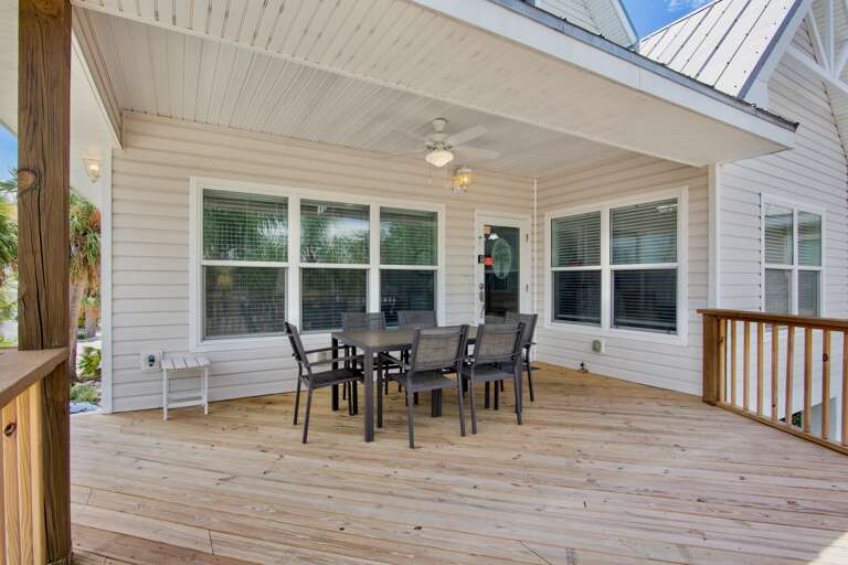 Balcony, Dining Area