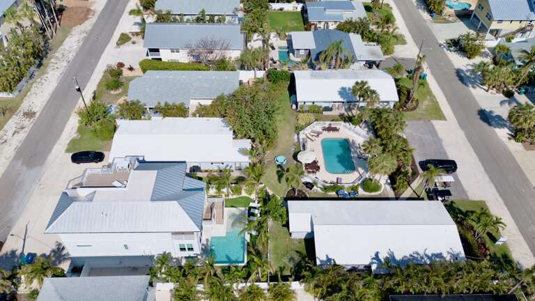 High view of the location