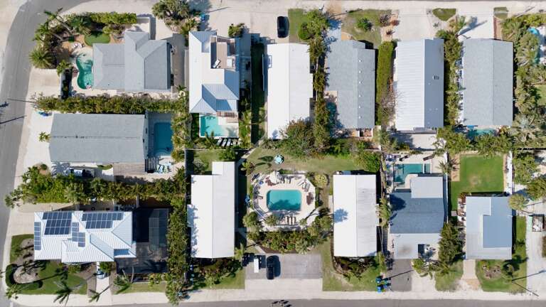 High view of the location