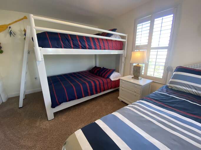 Third Bedroom - Queen/Queen Bunk and Queen Bed