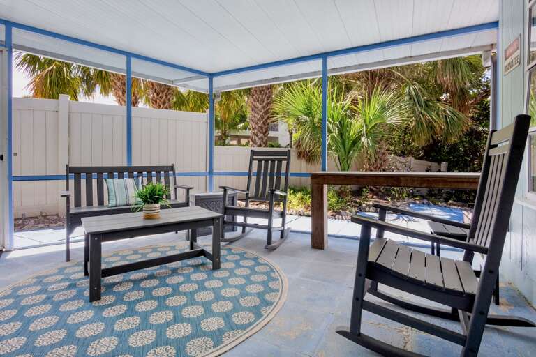 Screened-in Lanai