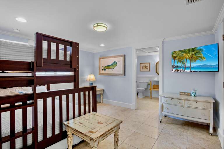 Third Bedroom, Twin-over-full bunk bed